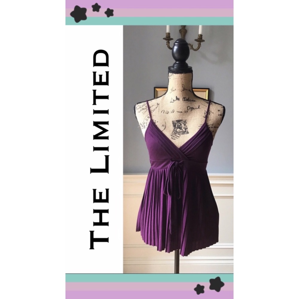 💟The Limited💟 Purple Blouse Sz S